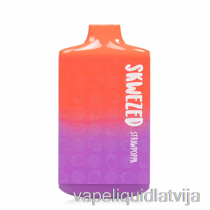 Skwezed 5k Vienreizējās Lietošanas Strawpoppa Vape šķidrums